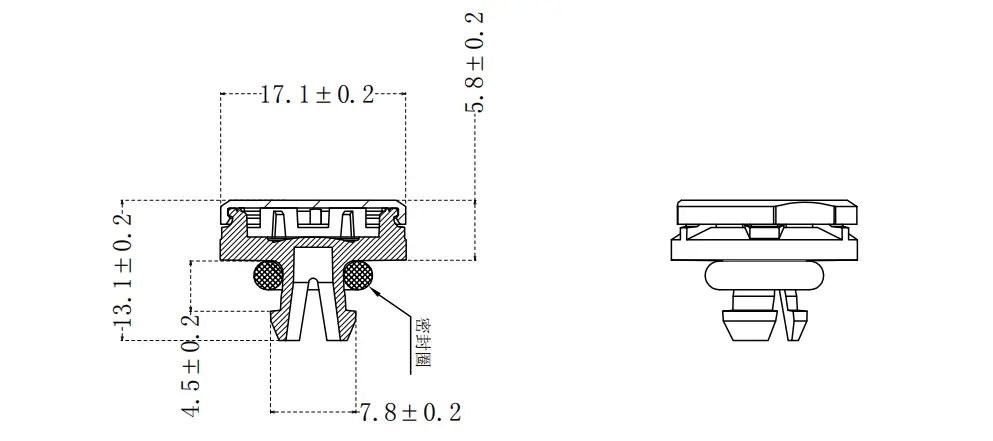 Snap In Vent Valve5p8